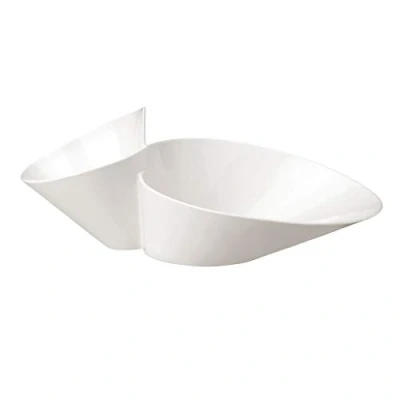 Afbeelding van Villeroy &amp; Boch Eye catcher NewWave Fruitschaal Van Porselein 49 X 27 Cm Gebroken Wit