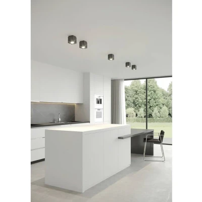 Afbeelding van Plafondspot Ethan, 1 lamp, zwart
