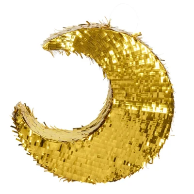 Afbeelding van Pinata Gouden Maan 45cm