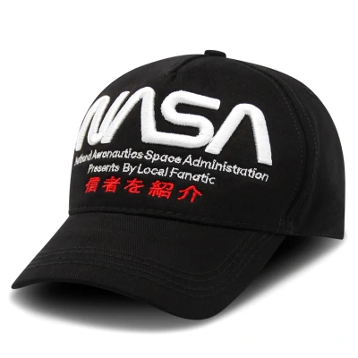 Afbeelding van Local Fanatic Baseball Cap Heren NASA Zwart