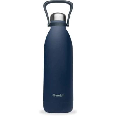 Image de Bouteille isotherme 1,5L bleu garnite Qwetch