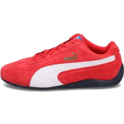 Afbeelding van Puma Speedcat OG Sparco Sneakers laag Ribbon red white, Heren, Maat: 36, white Veloursleer