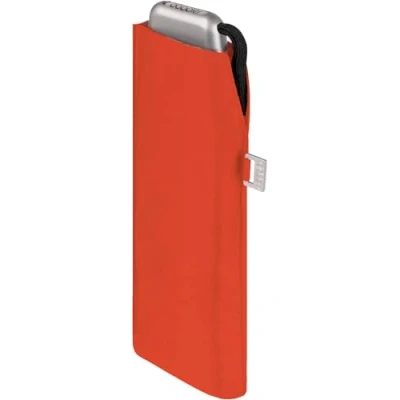 Afbeelding van Doppler Zakparaplu van koolstofstaal, effen, praktisch formaat, licht, 22 cm, Oranje Vif