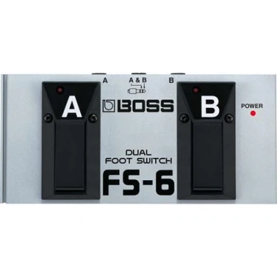 Image de Boss fs6 double interrupteur footswitch configurable verrouille ou momentane fs 6