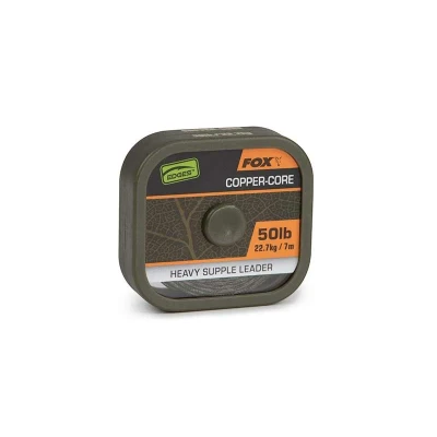Afbeelding van Fox Edges Naturals Copper Core Leader 7m (50lb) Leaders