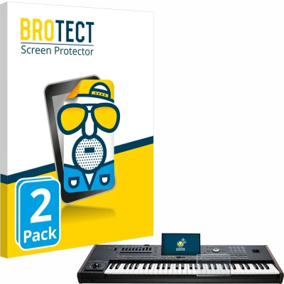 Afbeelding van BROTECT Screenprotector voor KORG Pa5X Folie Beschermfolie matte (2 Stuks)