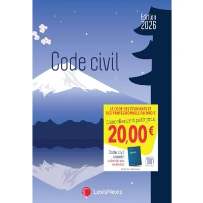 Afbeelding van CODE CIVIL 2026 (JAQUETTE BLUE FUJI)