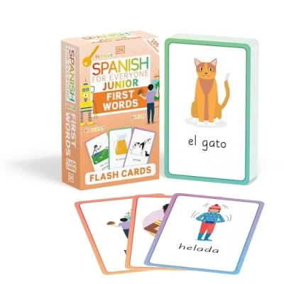 Afbeelding van Spanish for Everyone Junior First Words Flash Cards