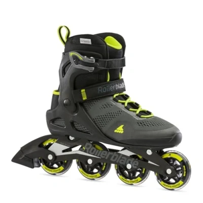 Afbeelding van Rollerblade Inlineskates Maat 45.5 Mannen zwart/lime groen