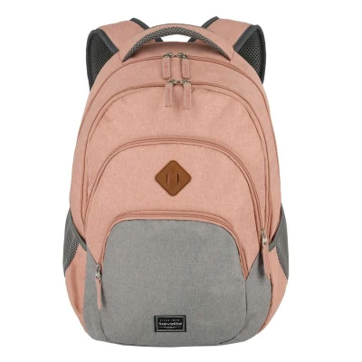 Afbeelding van Travelite Basics backpack Melange rose/grey