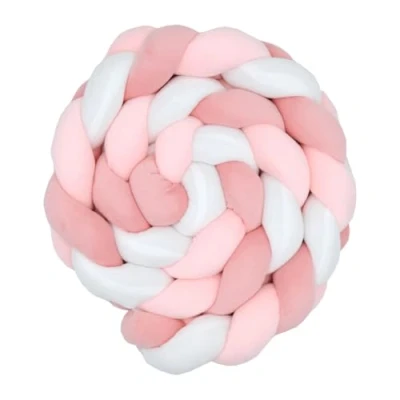 Image de Tresse de décoration Coussin Velours 200 cm Rose