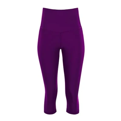 Afbeelding van Winshape Dames Functioneel Comfort ¾ tights Hwl217c &quot;High Waist&quot; met V Shape Applicatie en Core Bund Leggings