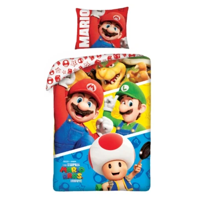 Afbeelding van Super Mario Dekbedovertrek 8721122782170