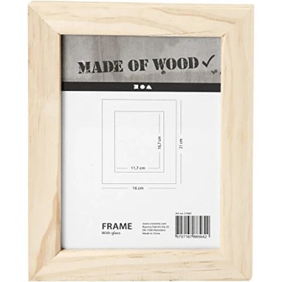 Afbeelding van Creative Houten Fotolijst Rechthoek 21 X 16 Cm