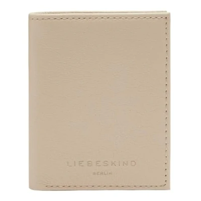 Afbeelding van LIEBESKIND BERLIN Leren Kaarthoes Men Wallets Harris Card Holder Sandcastle Beige