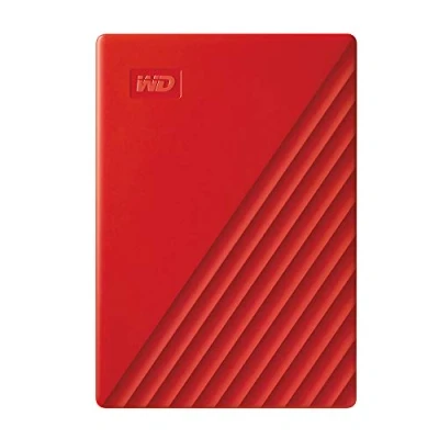 Afbeelding van WD My Passport 2 TB Externe harde schijf (2,5 inch) USB 3.2 Gen 1 (USB 3.0) Rood WDBYVG0020BRD WESN