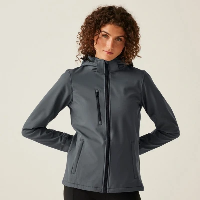 Afbeelding van Regatta Womens Venturer 3 Layer SealGrey(Black)