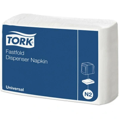 Afbeelding van Tork Fasthold dispenserservetten wit