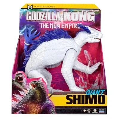 Image de Godzilla x Kong : Le Nouvel Empire Shimo, 28 cm, Personnage emblématique du film de collection, emballage limité inspiré paysage la Terre creuse, convient aux enfants à partir 4 ans