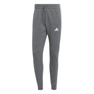 Afbeelding van adidas Essentials Fleece 3 Stripes Tapered Cuff Pants Herenbroek