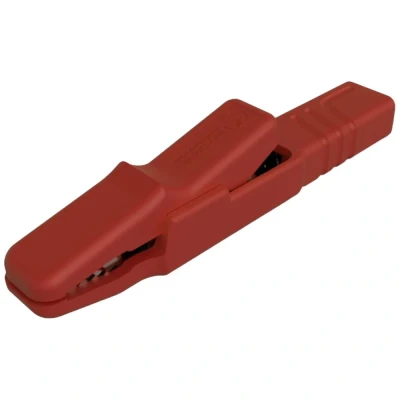 Afbeelding van SKS Hirschmann AK 2 S Krokodillenklem Schroefklem, Steekaansluiting Rood
