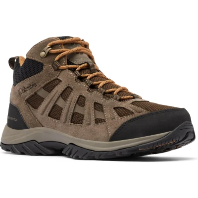 Afbeelding van Columbia Redmond III MID Waterproof Outdoorschoenen, Heren, Maat: 47, Cordovan/elk Leer en textiel