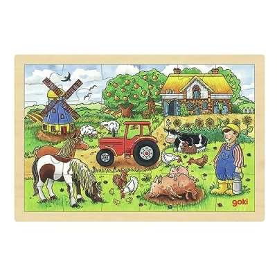 Afbeelding van Goki Puzzel voor kinderen, Maat: One Size, Multi coloured