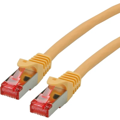 Afbeelding van ROLINE patchkabel Cat.6 S/FTP (PiMF), componentniveau, LSOH, geel, 1,5 m