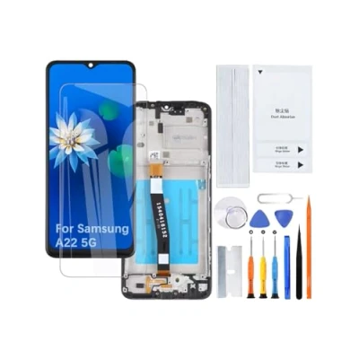 Afbeelding van H&amp;LYCYJ Écran LCD de rechange pour Samsung Galaxy A22 5G A226B A226B/DS A226B/DSN A226BR A226BR/N A226L avec cadre