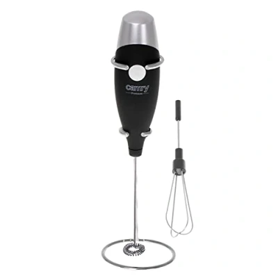 Afbeelding van Camry CR 4501, Melkopschuimer, Zwart, Zilver