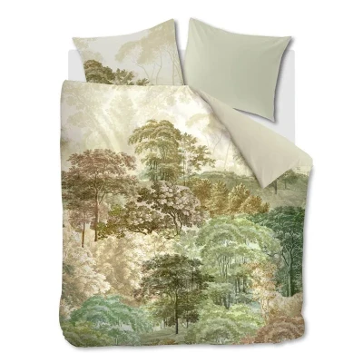 Afbeelding van Beddinghouse Arcadia dekbedovertrek Tweepersoons 200x200/220 Groen
