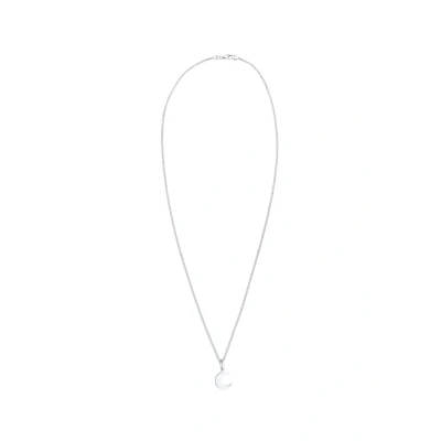 Afbeelding van Elli HALF MOON Astro Ketting, Dames, Maat: 45, Silber