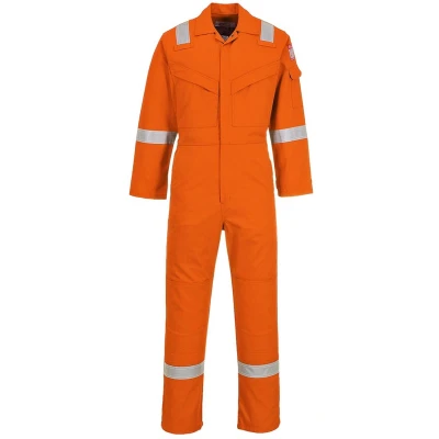 Afbeelding van Portwest FR50 Reflecterend, vlambestendig, antistatisch en vuurvast, voor heren, met bescherming tegen elektrische bogen, 350 g, oranje, groot, L