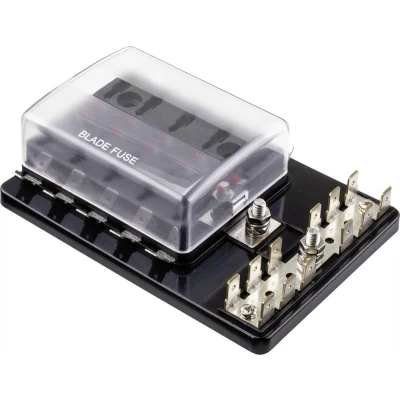 Afbeelding van TRU COMPONENTS TC 9070604 Autozekeringhouder Met statusaanduiding Geschikt voor Platte zekering standaard 30 A 32 V/DC 1 stuk(s)