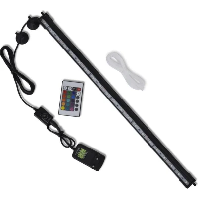 Afbeelding van vidaXL LED aquariumlamp met bubbels RGB 56,5 cm