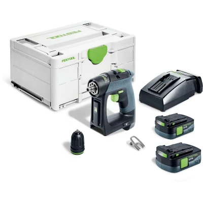 Afbeelding van Festool CXS 12 2,5 Plus Accu Schroefboormachine 12V 2.5Ah in Systainer 576864
