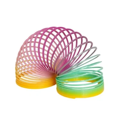 Afbeelding van Alldoro Flexi Rainbow Spring, diameter ca. 7,4 cm. Magisch speelgoed voor kinderen vanaf 3 jaar, 60336, spiraalregenboog, meerkleurig, regenboog