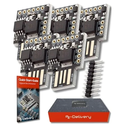 Afbeelding van AZDelivery Digispark Rev.3 Kickstarter met ATTiny85 en USB compatibel Arduino Inclusief E Book! 1