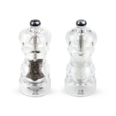 Afbeelding van Peugeot 2/900812 Nancy Pepermolen + Zoutmolen 12 Cm Transparant