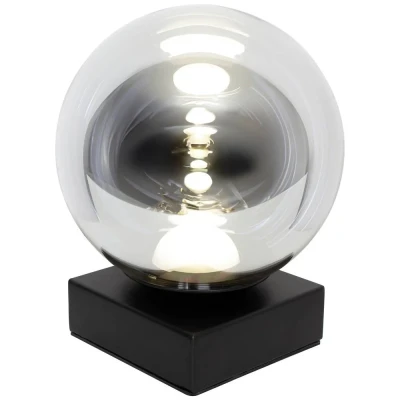 Afbeelding van ECO Light ALTAIR 9540 L 1 SI LED tafellamp vast ingebouwd 5 W Rookzilver