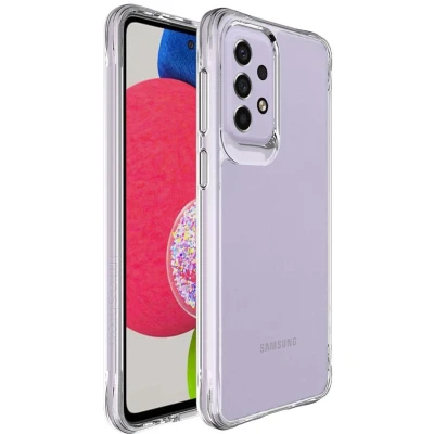 Afbeelding van iMoshion Hoesje Geschikt voor Samsung Galaxy A33 Shockproof Rugged Air Case Transparant
