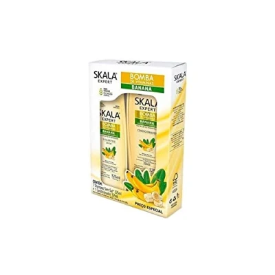 Afbeelding van Banana en Bacuri Skala Brazil Shampoo Conditioner set, 650 ml, Kit + e Brazilië, ml