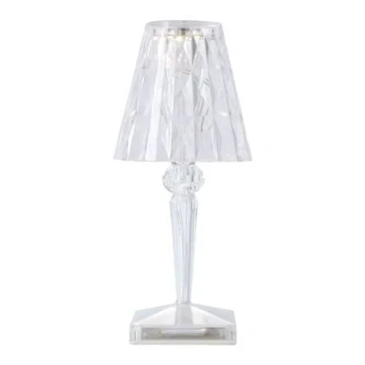 Afbeelding van Kartell Battery Oplaadbare Tafellamp Crystal
