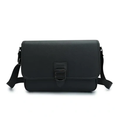 Afbeelding van Carlheim Crossbody bag, Cross Wear Kai, echt leer, zwart, Zwart