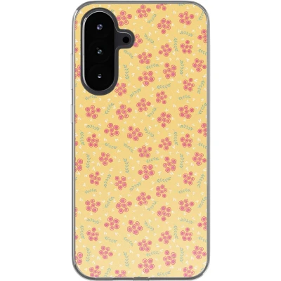 Afbeelding van imoshion hoesje Geschikt voor Samsung Galaxy A36 Design Sunny Yellow Petite Flowers