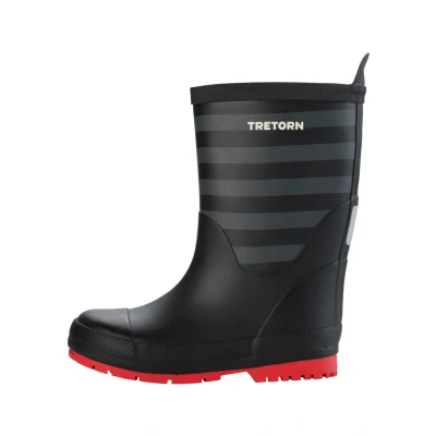 Afbeelding van Regenlaars Tretorn Kids Gränna Black/Grey Schoenmaat 29