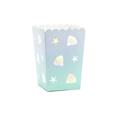 Afbeelding van Popcornbakjes Zeesterren &amp; Schelpen