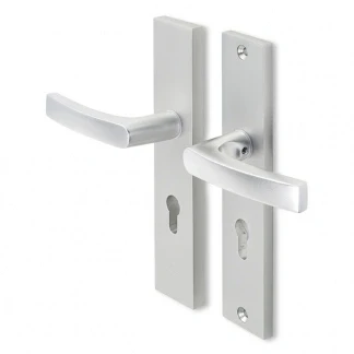 Afbeelding van Veiligheidsbeslag met kruk Starx 72 mm (Aluminium)