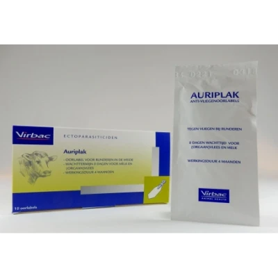 Afbeelding van Auriplak vliegenoormerk 10 stuks