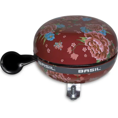 Afbeelding van Fietsbel Basil Bloom ø80mm scarlet red